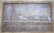Tafel am Denkmal Friedrich Wilhelm I.
