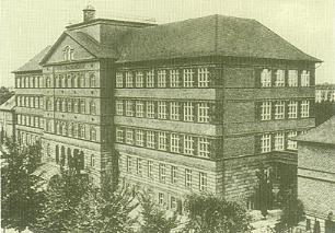 Die Baugewerkschule um 1930